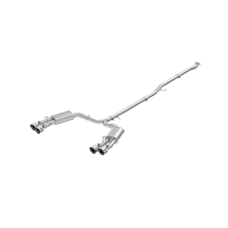 MBRP S4715AL Aluminized Steel Cat-Back Exhaust System for Hyundai Sonata N Line 2.5L Turbo