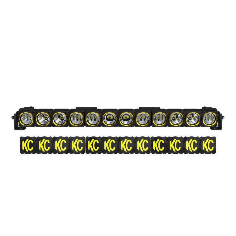 KC HiLiTES FLEX ERA 30-Inch LED Light Bar - Master Kit with Combo and Spot Lenses