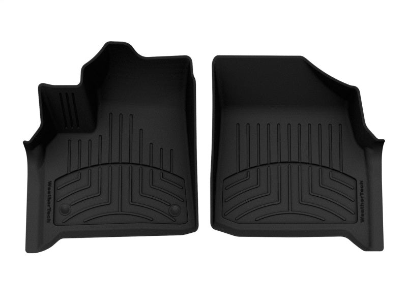 WeatherTech 2018+ Chevrolet Traverse Front FloorLiner HP - Black, Part Number WET4412281IM