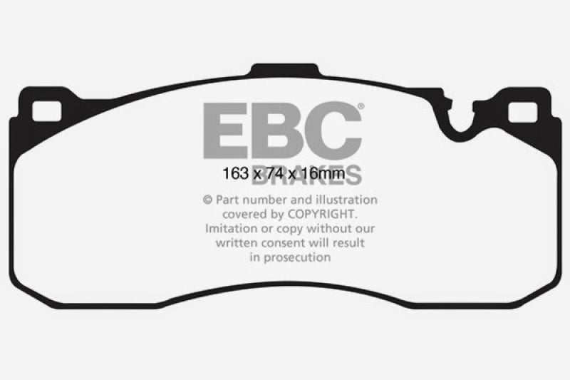 EBC Bluestuff NDX Full Race Brake Pads for 2008-2013 BMW 135i and 135is