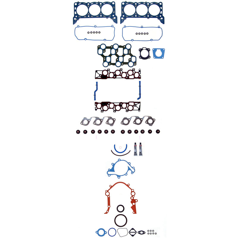 Fel-Pro Ford F-150 260-1917 Engine Gasket Set for 1998-2000 Ford E-150 Econoline & Club Wagon