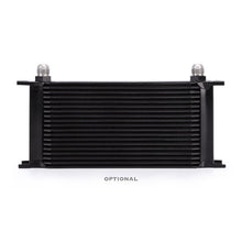 Load image into Gallery viewer, Mishimoto 08+ Mitsubishi Evolution X Black Oil Cooler Kit - Dual V-Mounted Oil Coolers for Optimal Performance
