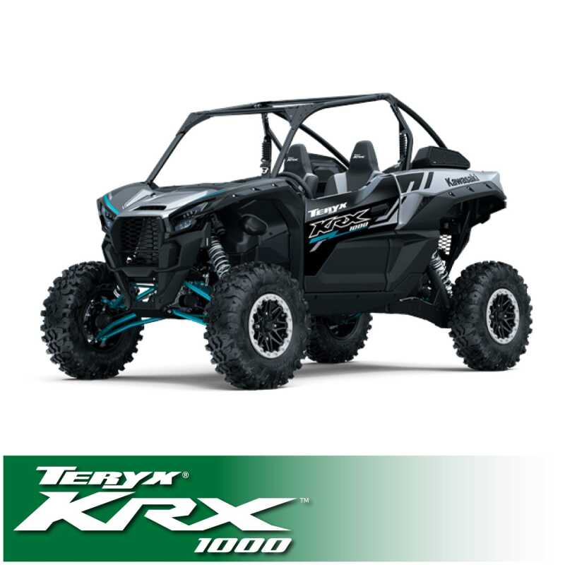 Rugged Radios Kawasaki Teryx KRX Complete Communication Kit with STX Stereo and M1 VHF Business Band - Dash Mount