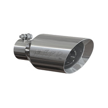 Load image into Gallery viewer, MBRP Universal Exhaust Tip 4.5 Inch Diameter Dual Wall Angled Rolled End T304 Stainless Steel