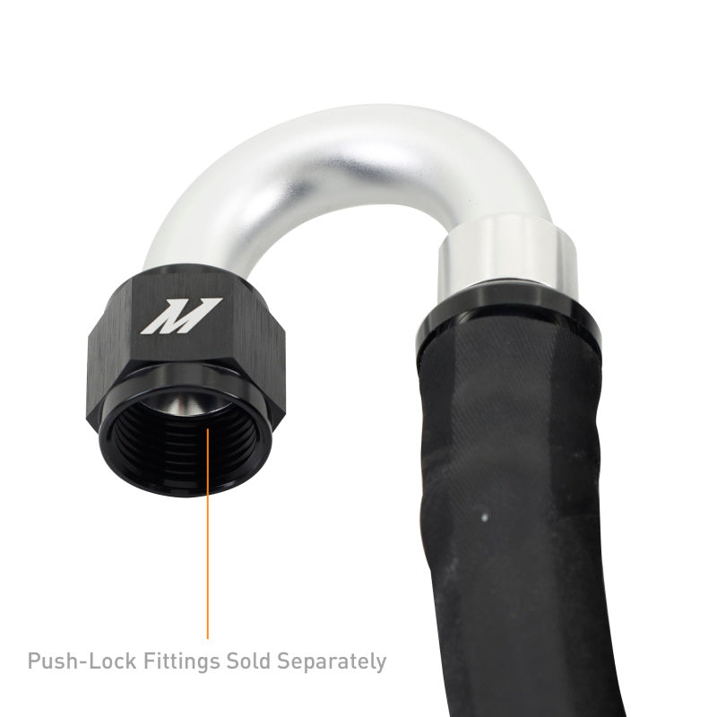 Mishimoto Push Lock Hose -10AN, 20 Feet - Reliable High-Quality Automotive Line