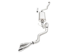 CORSA Performance Sport Cat-Back Exhaust for 2024+ Toyota Tacoma with 2.4L Turbo, 4-Inch Pro-Series Tips