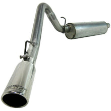 Load image into Gallery viewer, MBRP Armor Lite Series Cat Back Exhaust System for Jeep Wrangler 1997-1999 with 2.5-Inch Diameter and 3.5-Inch Tip