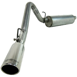 MBRP Armor Lite Series Cat Back Exhaust System for Jeep Wrangler 1997-1999 with 2.5-Inch Diameter and 3.5-Inch Tip