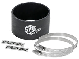 aFe Magnum FORCE Cold Air Intake System Spare Parts Kit - 3-1/2 Inch ID x 2 Inch Length Straight Coupler, Black