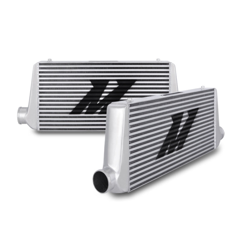 Mishimoto Universal Silver S-Line Intercooler Part Number misMMINT-US – High-Performance 3-Inch Thick Core with Precision TIG Welded Aluminum Construction