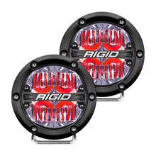 Load image into Gallery viewer, Rigid Industries 360-Series 4-Inch LED Off-Road Drive Light with Red Backlight * Pair