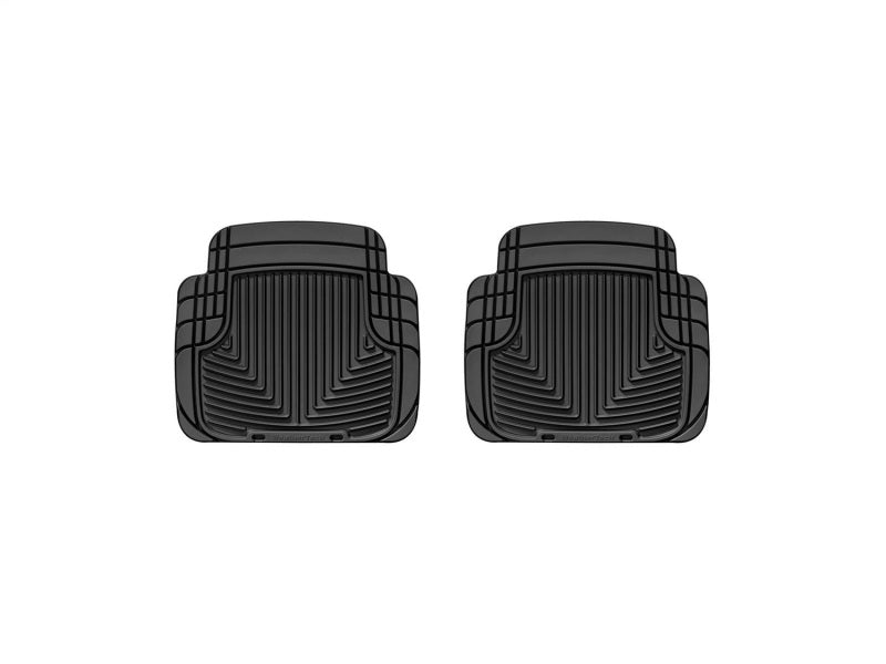 WeatherTech All-Weather Rear Floor Mats for BMW 318i & 318ti * Black