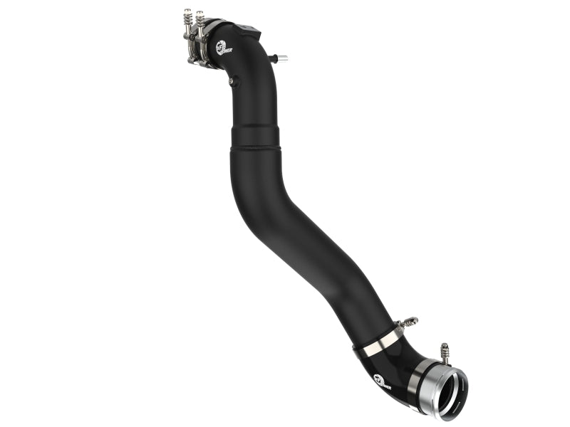 aFe BladeRunner 21-22 Ford F-150 Ecoboost V6-3.5L Aluminum Hot and Cold Charge Pipe Kit in Black