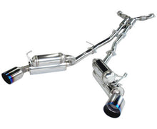 Load image into Gallery viewer, HKS 03-07 Infiniti G35 Dual Hi-Power Titanium Tip Catback Exhaust System - Part No. HKS32009-BN002