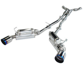 HKS 03-07 Infiniti G35 Dual Hi-Power Titanium Tip Catback Exhaust System - Part No. HKS32009-BN002