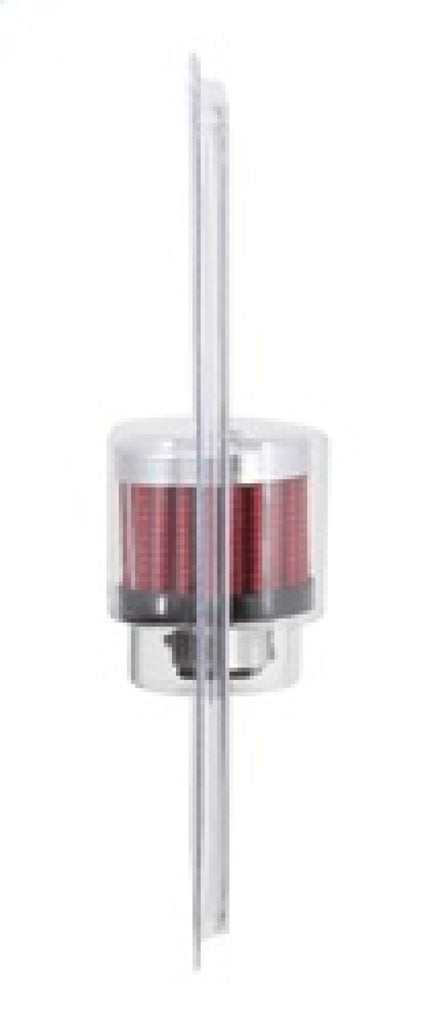 K&N Engineering K&N 62-2470 Crankcase Vent Filter with Chrome Top and Base