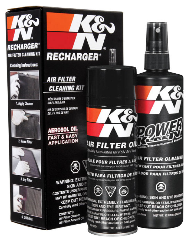 K&N Engineering Aerosol Oil Recharger Service Kit for Oiled Cotton Air Filters - Part Number KN99-5000