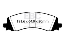 Load image into Gallery viewer, EBC DP63124 Greenstuff Rear Brake Pads for 2020+ Ram 2500 and 3500