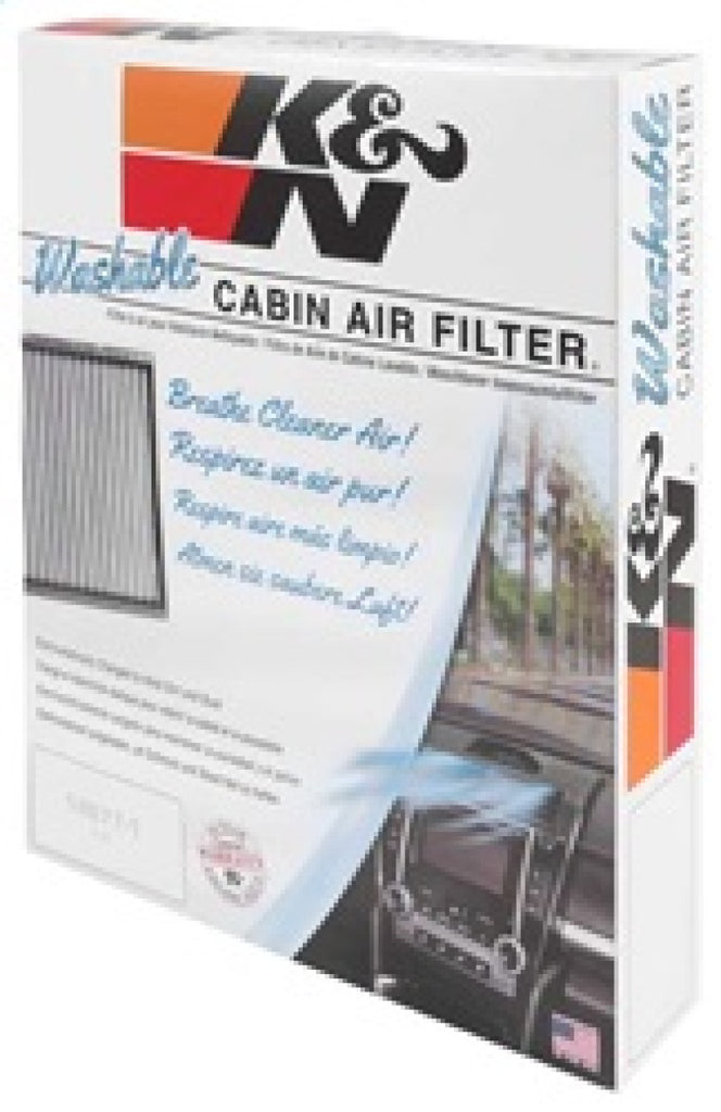 K&N Engineering KNNVF2033 Washable Cabin Air Filter for Honda Fit (2009-2013)