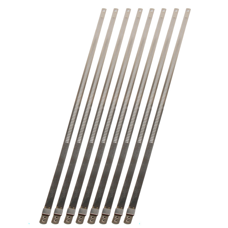 DEI Stainless Steel Positive Locking Tie 1/4 inch x 9 inch - Pack of 8