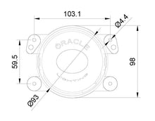 Load image into Gallery viewer, Oracle Lighting High Performance LED Fog Lights for Jeep Wrangler JK/JL/JT - Part #orl5846-504