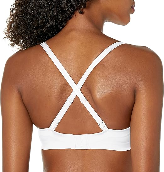 Warner's Women's Super Naturally You Underwire Lightly Lined Convertible T-Shirt Bra RA2141A, White