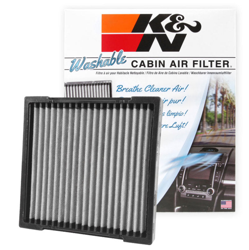 K&N Engineering KNNVF2033 Washable Cabin Air Filter for Honda Fit (2009-2013)