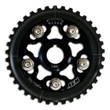 Load image into Gallery viewer, AEM Tru-Time Adjustable Camshaft Gear for Honda Civics and Del Sols - Black, Part Number AEM23-800BK