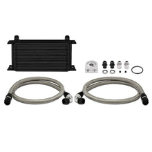 Load image into Gallery viewer, Mishimoto Universal 19 Row Oil Cooler Kit - Black for Ford Mustang 2018-2021