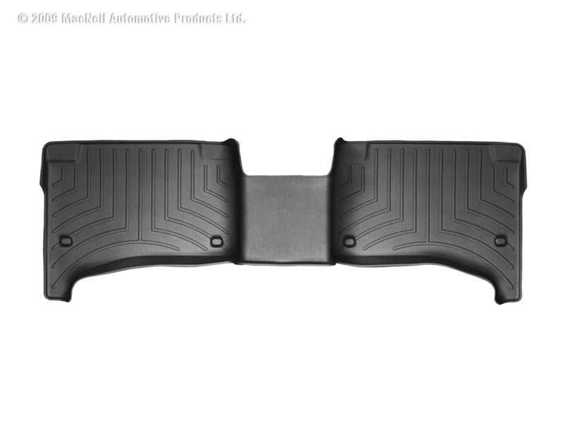 WeatherTech DigitalFit Rear FloorLiner for Porsche Cayenne (2004-2010) in Black