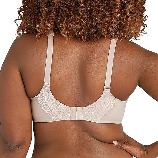 Bali Women's Comfort Revolution Soft Touch Perfect T-Shirt Underwire Bra DF3468