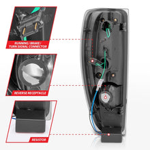 Load image into Gallery viewer, ANZO 04-10 Chevy Colorado &amp; GMC Canyon LED Tail Light Assembly with Clear Lens and Black Housing