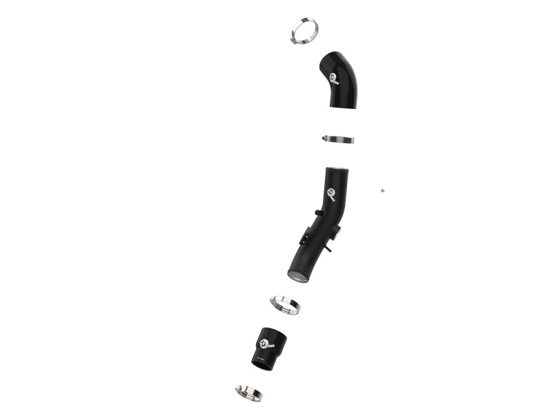 aFe BladeRunner 2-1/2 Inch Aluminum Cold Charge Pipe for 2017-2020 Hyundai Elantra and Elantra GT, Black