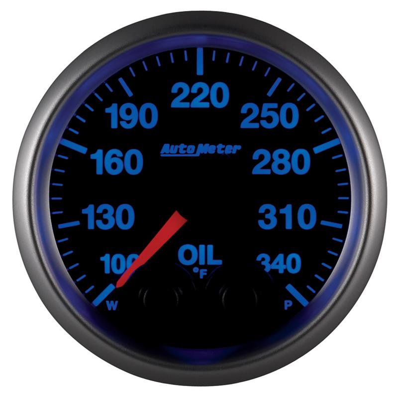 AutoMeter Elite 52mm Oil Temperature Gauge Part Number ATM5640 – Accurate Digital Readings for Engine Performance and Safety