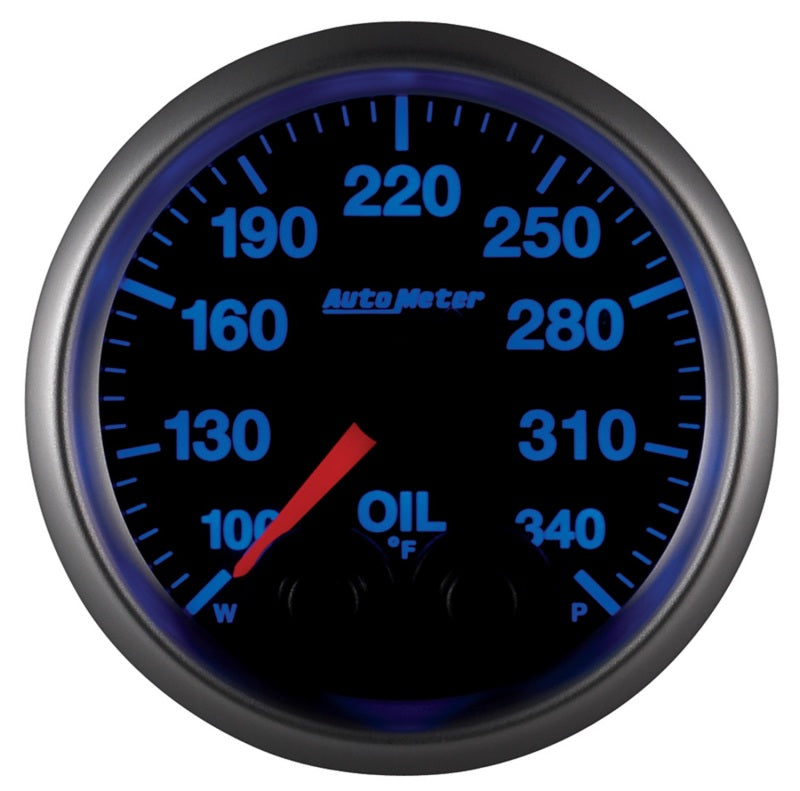 AutoMeter Elite 52mm Oil Temperature Gauge Part Number ATM5640 – Accurate Digital Readings for Engine Performance and Safety