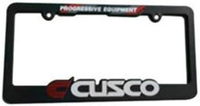 Load image into Gallery viewer, Cusco Black USDM Spec Limited License Plate Frame - Automotive Accessories