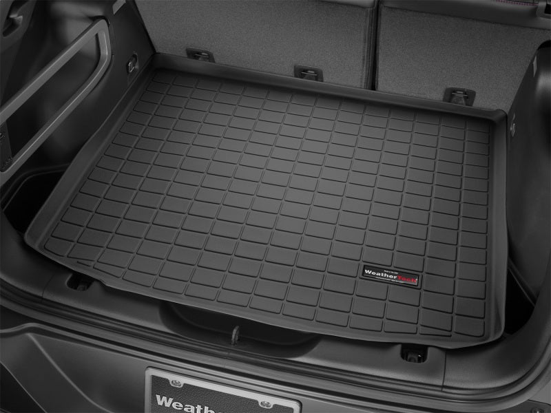 WeatherTech 2018+ Jeep Wrangler Unlimited JL Cargo Liner with Bumper Protector - Black
