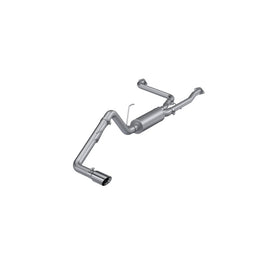 MBRP Armor Lite Series 22-24 Nissan Frontier 3.8L Cat Back Exhaust System with 3-inch Single Side Exit and 4-inch Mirror Polished Tip