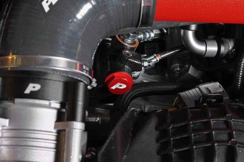 Perrin Performance Clutch Delay Valve Delete for Subaru STI, WRX, LGT, and OBXT - Red