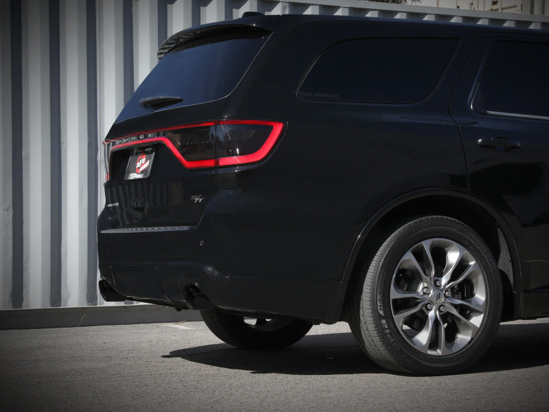 aFe MACH Force-Xp 304 Stainless Steel Cat-Back Exhaust System with Black Tips for Dodge Durango 2011-2013