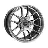 Enkei GTC02 18x10 Inch Hyper Silver Wheel with 5x112 Bolt Pattern and 32mm Offset