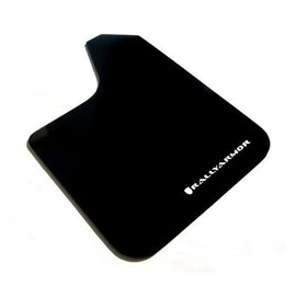 Rally Armor Universal Basic Mud Flap with White Logo – Durable, Application-Specific Protection against Road Debris