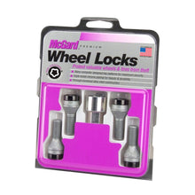 Load image into Gallery viewer, McGard Black Cone Seat Wheel Lock Bolt Set M14 x 1.5 – 4 Locks &amp; Key for BMW X3, 745Li