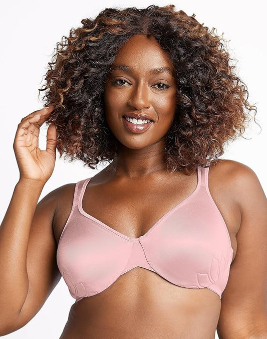 Bali Women's Live It Up Seamless Underwire Bra, Studio Pink 2