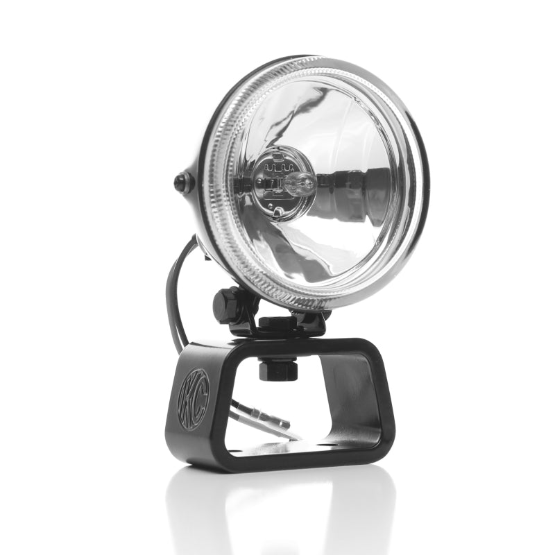 KC HiLiTES Rally 400 4-inch Round Halogen Light Pair System with Spread Beam Pattern