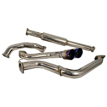 Load image into Gallery viewer, Injen Performance Exhaust System for Ford Focus ST 2.0L (2013-2018) with Dual Burnt Titanium Tips