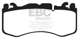 EBC Yellowstuff Front Brake Pads for Aston Martin V8 Vantage * High-Performance Street and Track Use