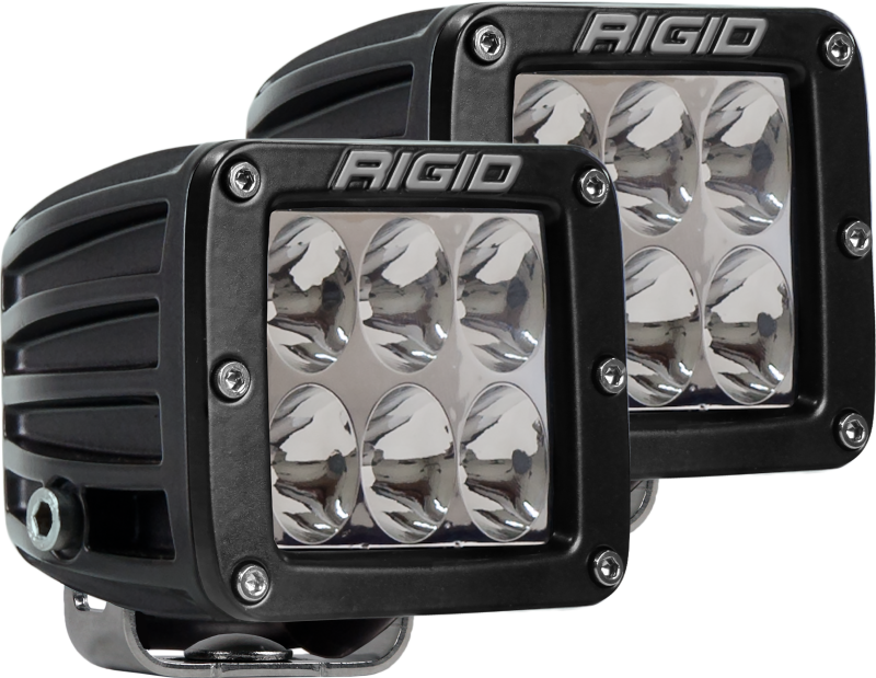 Rigid Industries D2 Driving LED Pod Light Set of 2 * Compact, High-Performance Automotive Lighting