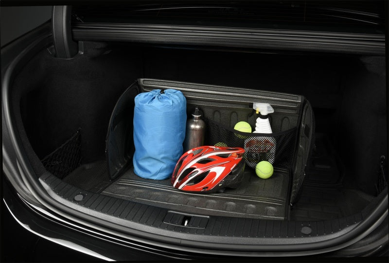 3D MAXpider Handy Trunk Organizer in Carbon Fiber – 27.5 x 12 x 12.5 Inches, Black