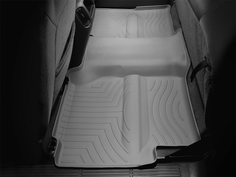 WeatherTech Part Number WET460622 DigitalFit Rear FloorLiner for 2007 GMC Sierra 2500 HD and Silverado 2500 HD, Gray